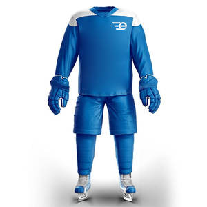 Uniforme de hockey sur glace personnalisé pour le jour du match, sublimé en usine, uniforme de hockey sur glace de qualité supérieure, vêtements d'équipe - Product Image 1
