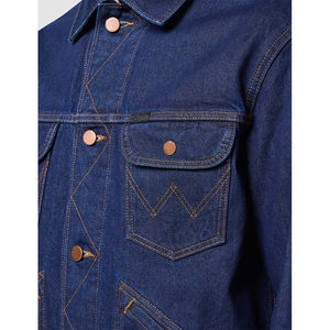 Nouvelle conception, meilleure qualité, veste en jean vintage pour homme, décontractée, boutonnée, délavée à l'acide, séchage rapide, respirante - Product Image 5