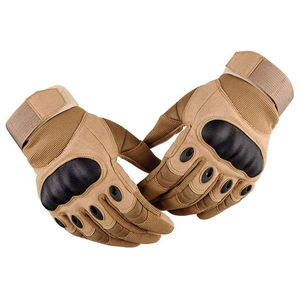 Guantes de Motocicleta de Cuero Completos, Antideslizantes, con Pantalla Táctil, Protectores, Deportivos, para Carreras - Product Image 1