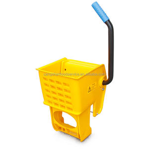 Durable Household Cleaning Tools Wringer Yellow <b>Mop</b> <b>Bucket</b> 26Qt Henry Foodservice <b>Mop</b> <b>Bucket</b> - Product Image 2