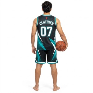 Conjunto de Uniforme Deportivo de Baloncesto, Camiseta y Pantalones Cortos, Ligero, Transpirable, Ropa Deportiva para Equipos, Entrenamiento, Competencia, Práctica - Product Image 2