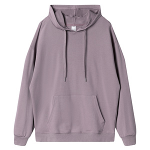 เสื้อฮู้ดผ้าเทอร์รี่คอตตอน 300 กรัม ราคาโรงงานบังกลาเทศจีน ทรงหลวม ไหล่ตก สำหรับผู้ชายและผู้หญิง ขายส่ง - Product Image 5