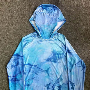 Sudadera con Capucha de Pesca de Manga Larga, Diseño Personalizado, Impermeable, de Secado Rápido, Transpirable, Anti-UV 50+ - Product Image 6