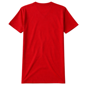 T-shirt col en V Kappa Alpha Psi numéro 6 rouge, vêtement de fraternité grecque avec motif audacieux, confort premium et coupe élégante - Product Image 5