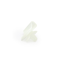 Attaches-câbles en plastique Essentra, fixation en forme de flèche, nylon naturel, nylon 6/6 CFCCA, pince à câble plate