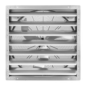 Ventilatore da Parete con Persiana 36 Pollici, 9761 CFM, Lamelle Automatiche, Struttura in Acciaio Resistente, Motore AC Silenzioso - Product Image 1