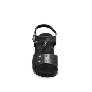 Sandalia de tacón formal negra PU0206 - Product Image 1