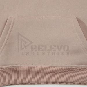 Ensemble de survêtement à capuche en molleton imprimé unisexe pour adultes, couleur unie, coton, décontracté, deux pièces, avec poches, vêtements d'hiver - Product Image 4