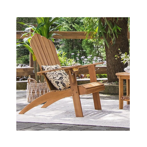 เก้าอี้ไม้สักธรรมชาติสำหรับสวนดีไซน์ทันสมัยใส่สบายสุดๆทำมือจากชวากลางโต๊ะรับประทานอาหาร - Product Image 5