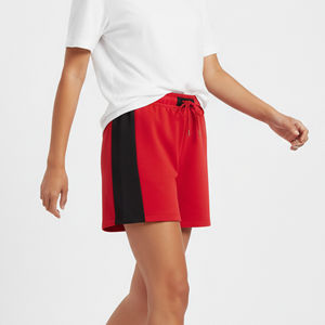 Shorts de mujer transpirables con logotipo bordado personalizado OEM, 100% algodón, alta calidad, ropa casual de verano, streetwear, shorts para damas. - Product Image 6