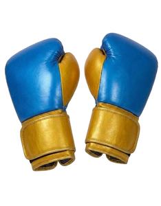 ถุงมือชกมวยหนังแท้โลโก้สั่งทำ พร้อมแถบเวลโคร สำหรับฝึกซ้อม ขายส่งจากโรงงาน - Product Image 1