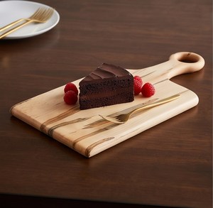 Elegante Tabla de Cortar de Madera de Olivo con Asa Redonda, Tabla de Picar Rectangular para Cocina - Product Image 3