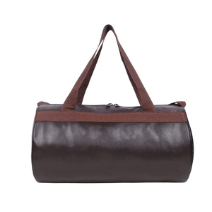 Bolsas de Gimnasio de Cuero Marrón de Alta Demanda, Ligeras, con Cierre de Cremallera, Impermeables, de 30-40L, para Ropa Deportiva - Product Image 1