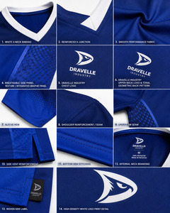 เสื้อทีมต่อสู้ศิลปะการต่อสู้แบบกำหนดเอง แขนสั้น คอวี ระบายอากาศได้ดี ผลิตจากโพลีเอสเตอร์ สำหรับฝึกซ้อม MMA คิกบ็อกซิ่ง เหมาะสำหรับทั้งชายและหญิง - Product Image 6