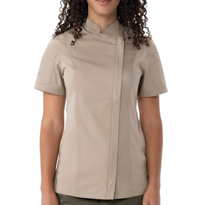 High Quality Custom Logo <b>Chef</b> Jacket for Hotels and Restaurants Latest Design Women <b>Chef</b> Uniform With Button Closure - Product Image 3