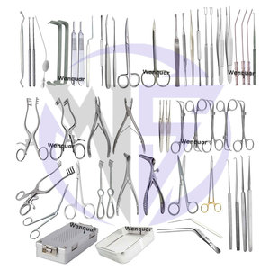 Kit Completo de 54 Piezas de Instrumentos Quirúrgicos Wenquar para Otorrinolaringología y Mastoidectomía, de Acero Inoxidable, Herramientas Básicas y Avanzadas - Product Image 3