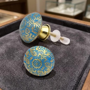 Modern Blue <b>Gold</b> Patterned Brass Cabinet Knob <b>Drawer</b> Handle Easy Installation for Bedroom Kitchen Living Room Furniture - Product Image 6