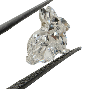 Diamants synthétiques en forme de lapin Stonewels, certifiés IGI DEF VVS VS1 0.5CT-3CT CVD HPHT, couleurs fantaisie, en vrac, vente en gros - Product Image 1