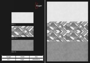 กระเบื้องเซรามิกผิวเรียบหรูหรา ขนาด 300x600 มม. ออกแบบมาเพื่อการตกแต่งผนังอย่างมีสไตล์ พร้อมโครงสร้างวิทริฟายด์ที่ทนทาน - Product Image 3