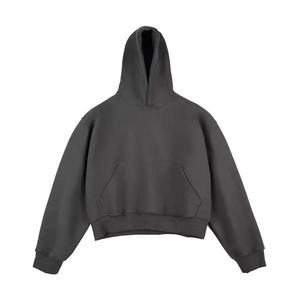 Sudadera clásica con capucha al por mayor para hombre, corte regular, con logo personalizado, fábrica OEM - Product Image 2