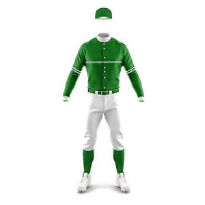 Uniformes de Béisbol Personalizados para Hombre al por Mayor, Ropa Deportiva Sublimada, Camisetas y Gorras de Béisbol en Blanco - Product Image 5