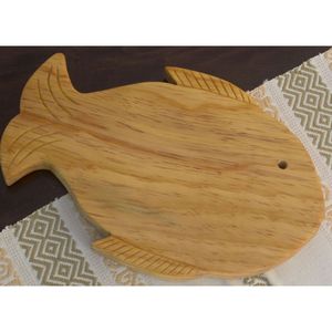 Tabla de Cortar Rectangular de Madera Única - Apta para Lavavajillas y Fácil de Limpiar - Product Image 1