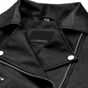 Chaqueta de Cuero Negra para Mujer, Elegante, con Diseño Moderno y Ajustado, Cómoda de Usar y con Materiales de Primera Calidad - Product Image 6