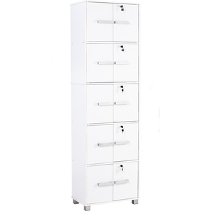 Prix de gros : Casier de rangement compact en forme de cube à dix compartiments avec serrure de sécurité pour appartements locatifs, propriétés et bureaux de documents - Product Image 1