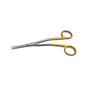 Ciseaux Cottle de Haute Qualité, Angulaires, à Lame Serrée et Émoussée, Demi-Or, en Acier Inoxydable, Tranchants, pour Amygdales, par Dentavex - Product Image 4