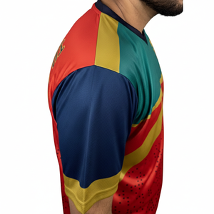 ชุดฟุตบอลคุณภาพสูงแบบแขนครึ่งตัวและกางเกงขาสั้น พร้อมดีไซน์กระชับเพื่อการฝึกซ้อมและการแข่งขัน - Product Image 5