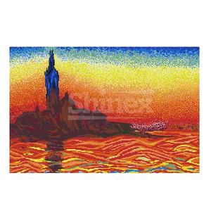 Mosaicos de Vidrio Modernos para Interiores, Revestimiento de Pared Texturizado Elegante con Diseño Contemporáneo para Hoteles y Escuelas - Product Image 1