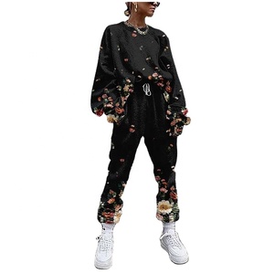 Urban Art Print <b>Tie</b> <b>Dye</b> Women's Tracksuit Drawstring Long Sleeve 2 Piece <b>Set</b> High Waist Running Suit 2021 Casual <b>Sets</b> Sweat Suit - Product Image 6