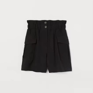 Shorts transpirables de color sólido para mujer, diseño personalizado, estilo urbano, shorts oversize para mujer - Product Image 3