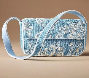 Artisan Premium <b>Seed</b> Beaded <b>Storage</b> Bag Stylish Women's Shoulder Purse Designer Evening Party Bag Elegant Bridal Accessories - Product Image 5