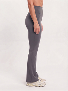 Pantalones Deportivos de Algodón y Poliéster Personalizados para Gimnasio y Fitness, Pantalones Acampanados Transpirables para Mujer, Leggings Acampanados de Yoga con Compresión - Product Image 6