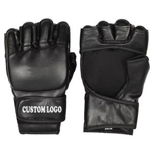 Guantes de Entrenamiento Unisex de Medio Dedo para Taekwondo, Jiu-Jitsu, Grappling y MMA WTF 2025, de Cuero PU de Alta Calidad, Personalizables para Boxeo - Product Image 2