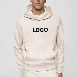 Sudadera con Capucha para Hombre, Color Beige, Corte Regular, Impermeable, Resistente al Viento, Ecológica, Transpirable, de Secado Rápido, Tejido de Punto para Invierno - Product Image 4