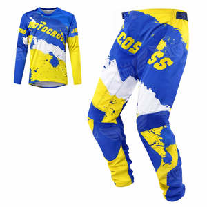 Ensemble de course de motocross en polyester personnalisé, dernière collection, équipement de moto tout-terrain haut de gamme, ensemble de course hors route pour adultes et jeunes, équipement MX en gros - Product Image 6