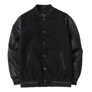 Chaqueta Bomber Personalizable con Bordado Cómodo y Elegante para Hombre y Mujer, Chaqueta Varsity Impermeable con Cuello Alto para Hombre - Product Image 5