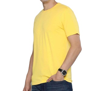 เสื้อยืดคอตตอนคุณภาพสูง 100% สำหรับผู้ชาย ฤดูร้อน คอโอ ทรงหลวม สีพื้น สไตล์สตรีทแวร์ - Product Image 4