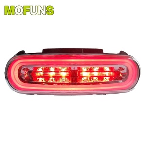 Feux arrière LED MOFUNS 2020-Up pour motos CL250/CL500, matériau ABS+PC, lentille transparente, système d'éclairage certifié E-mark - Product Image 2
