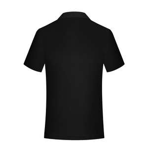 เสื้อผ้าลำลองแขนสั้นผ้าโพลีเอสเตอร์พรีเมี่ยมสำหรับผู้ชาย OEM เสื้อโปโลแห้งเร็วแบบถักสีพื้นพิมพ์แบบกำหนดเอง - Product Image 2