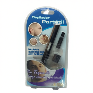 Recortadora de cejas portátil S&N con peine y cuchilla para depilación facial - Product Image 2