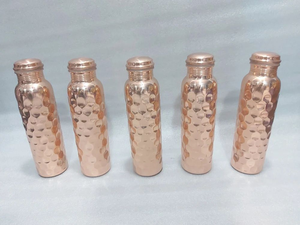 Botella de Agua de Cobre Moderna y Lujosa, Ecológica, Resistente al Calor, Apta para Lavavajillas y Microondas, para Deportes y Camping, 100% Pura y Saludable - Product Image 6