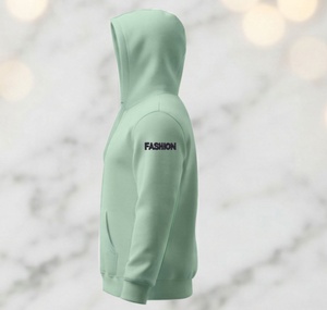 Top Quality Top Selling Sustainable Light Blue Color Custom Chenille Embroidery Logo Patch Professional Premium Quality <b>Hoodies</b> - Product Image 6