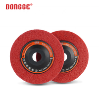Fournisseur professionnel, fabricant chinois, OEM, marque DONGGE, disque abrasif non tissé 100*16MM pour le meulage