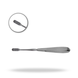 เครื่องมือผ่าตัดจมูก Lewis Nasal Rasp ขนาด 20 ซม. สำหรับศัลยกรรมตกแต่งจมูก ตะไบกระดูกสแตนเลสสตีล ใช้ซ้ำได้ - Product Image 1