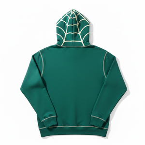 Custom Logo Spider Hoodie Web Pattern Rhinestone <b>Pullover</b> Lined Winter Streetwear Luxury Brand 555555 Fleece for <b>Men</b> Women - Product Image 1