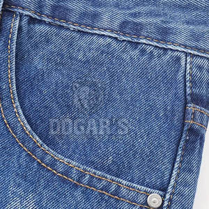 กางเกงยีนส์ทรงหลวมลำลองผู้ชาย กางเกงขากว้าง ทรงสบาย สตรีทแวร์ อินเทรนด์ ทันสมัย ใส่ได้ทุกวัน - Product Image 4