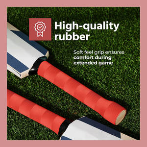 Empuñadura de goma para bate de críquet, para un mejor swing y absorción de impactos durante los partidos, con comodidad. - Product Image 6